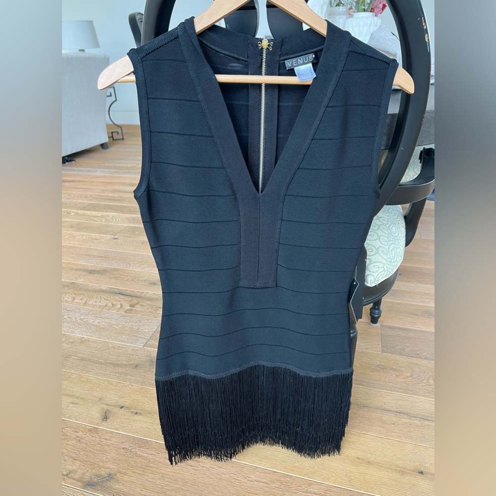Venus women’s black short dress size 8